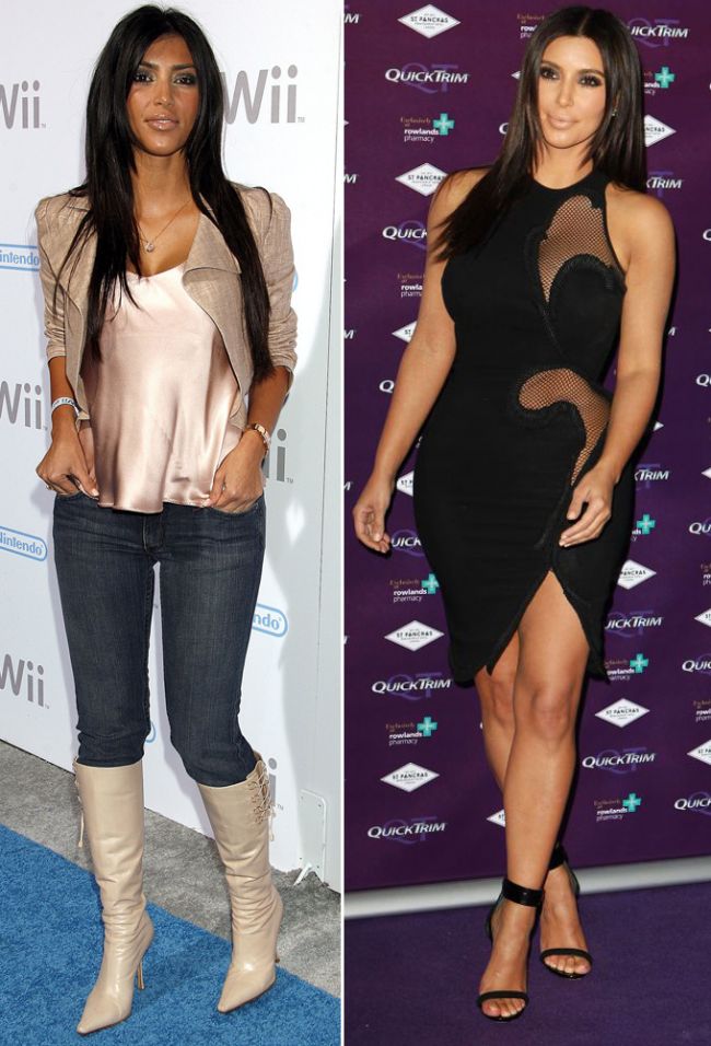 Kim Kardashian, pe vremea cand era hellip;slaba. N-o sa-ti vina sa crezi cum arata in 2006 fara celebrul ei posterior bombat