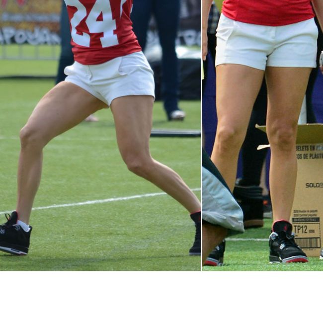 Are picioare de fotbalist, dar e cea mai sexy femeie din lume. Vedeta care demonstreaza ca nu trebuie sa ai picioare de model ca sa fii atragatoare